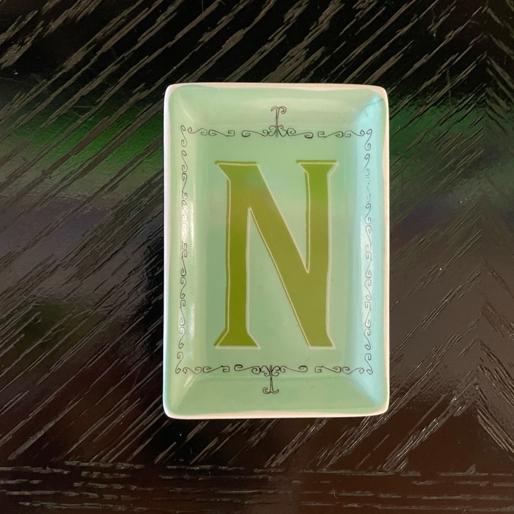 N Jewelry Dish